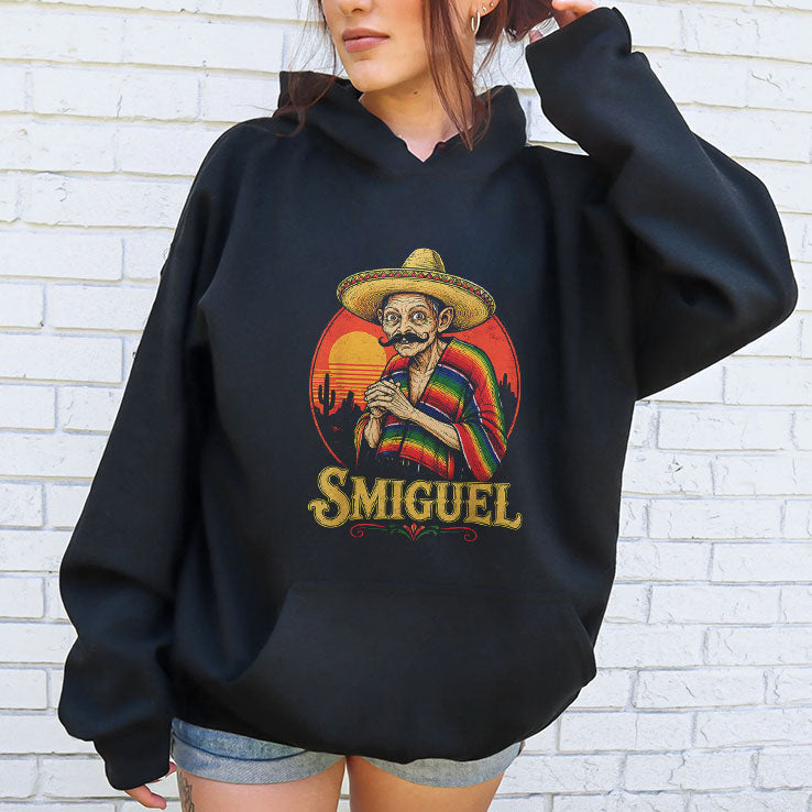 Smiguel Mexican Sombrero Mexican Culture Mashup T Shirt Unisex