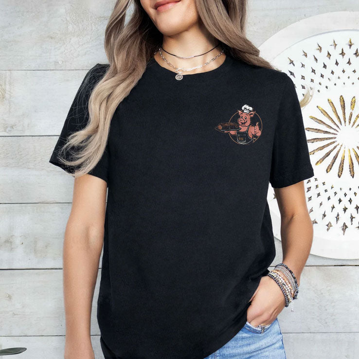 Smoking Meats And Clapping Cheeks Funny BBQ Shirt Unisex