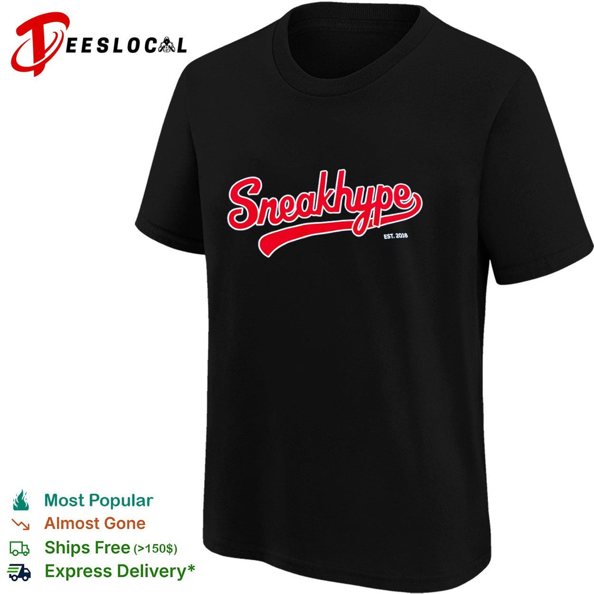 Sneakhype Est 2018 shirt Unisex