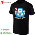Snorlax plant sleep repeat shirt Unisex
