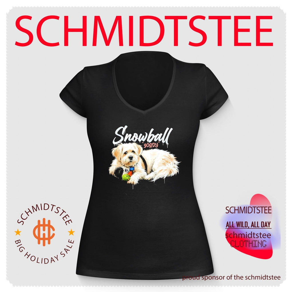Snowball Gordy Dog Portrait shirt Unisex