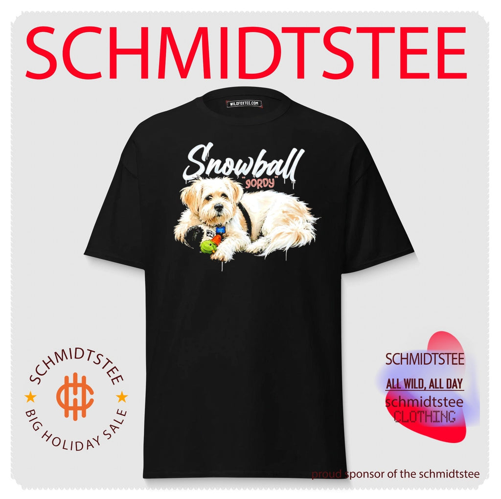 Snowball Gordy Dog Portrait shirt Unisex