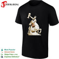 Soccer champion World Cup trophy marble centaur classical sculpture art dark shirt Unisex