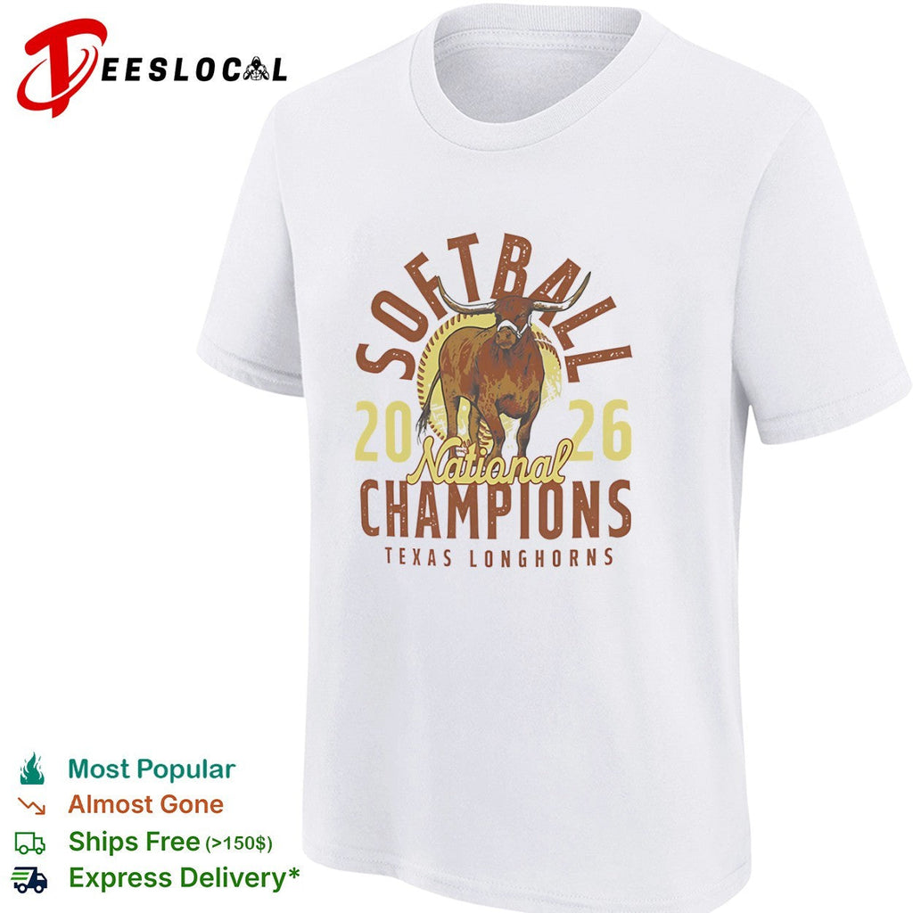 Softball 20 26 National Champions Texas Longhorns shirt Unisex