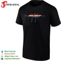 Solaris 2028 concert tour abstract slash logo neon graphic shirt Unisex