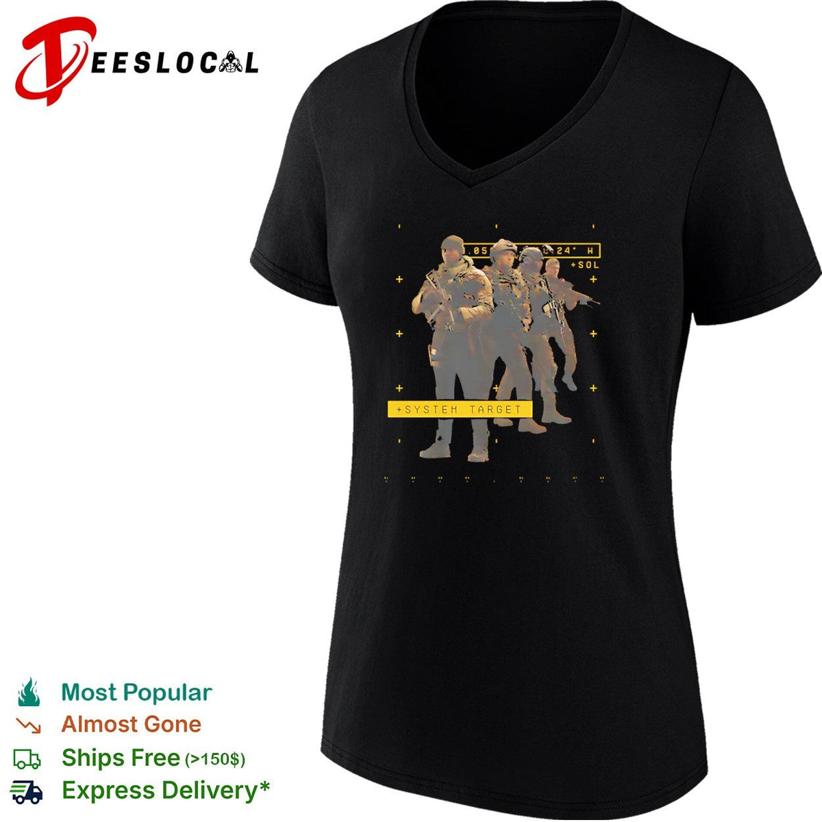 Soldiers System Target shirt Unisex