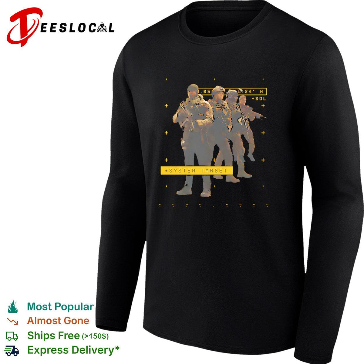 Soldiers System Target shirt Unisex