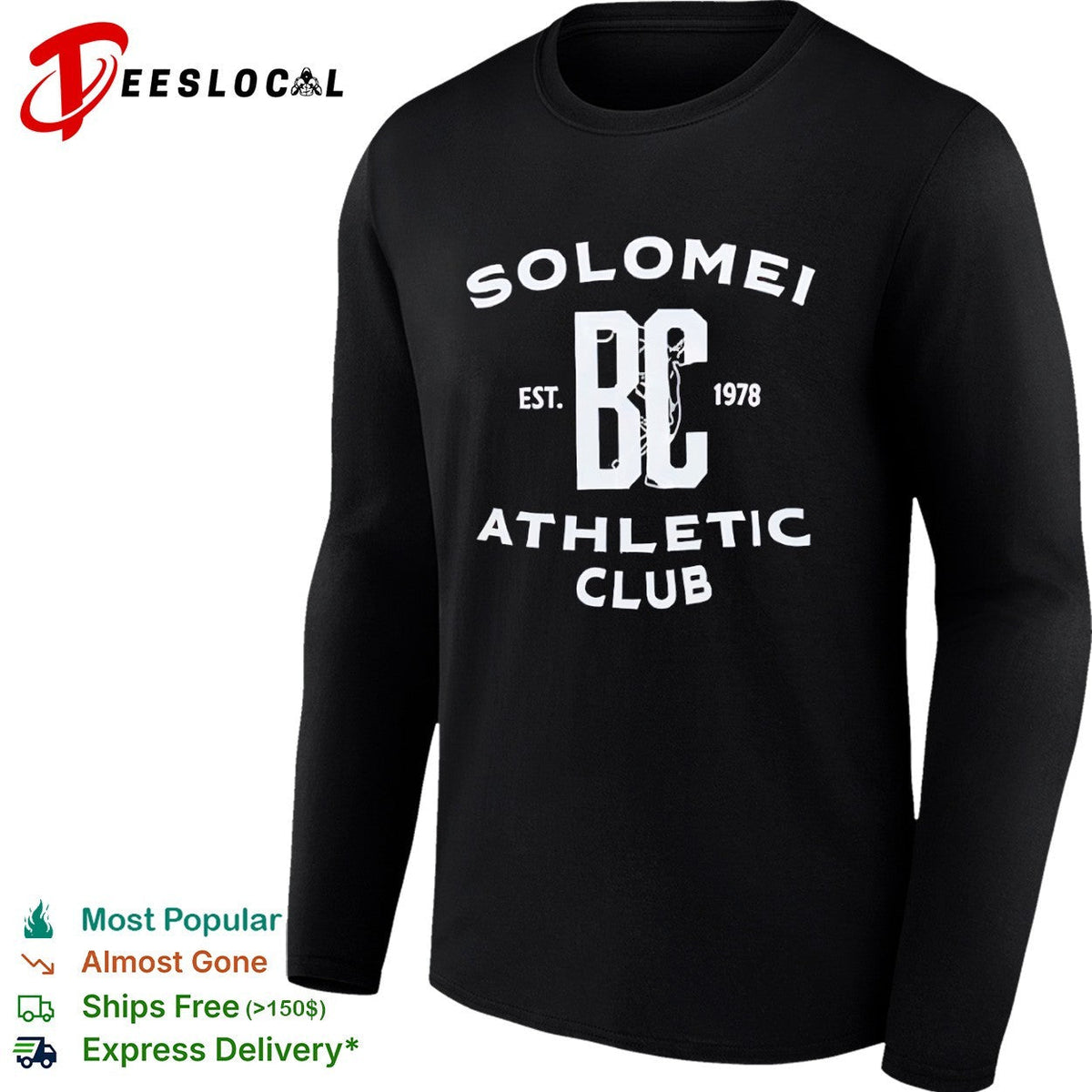 Solomei BC Est 1978 Athletic Club text design inspired by Brunello Cucinelli shirt Unisex