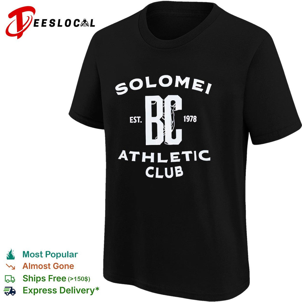 Solomei BC Est 1978 Athletic Club text design inspired by Brunello Cucinelli shirt Unisex