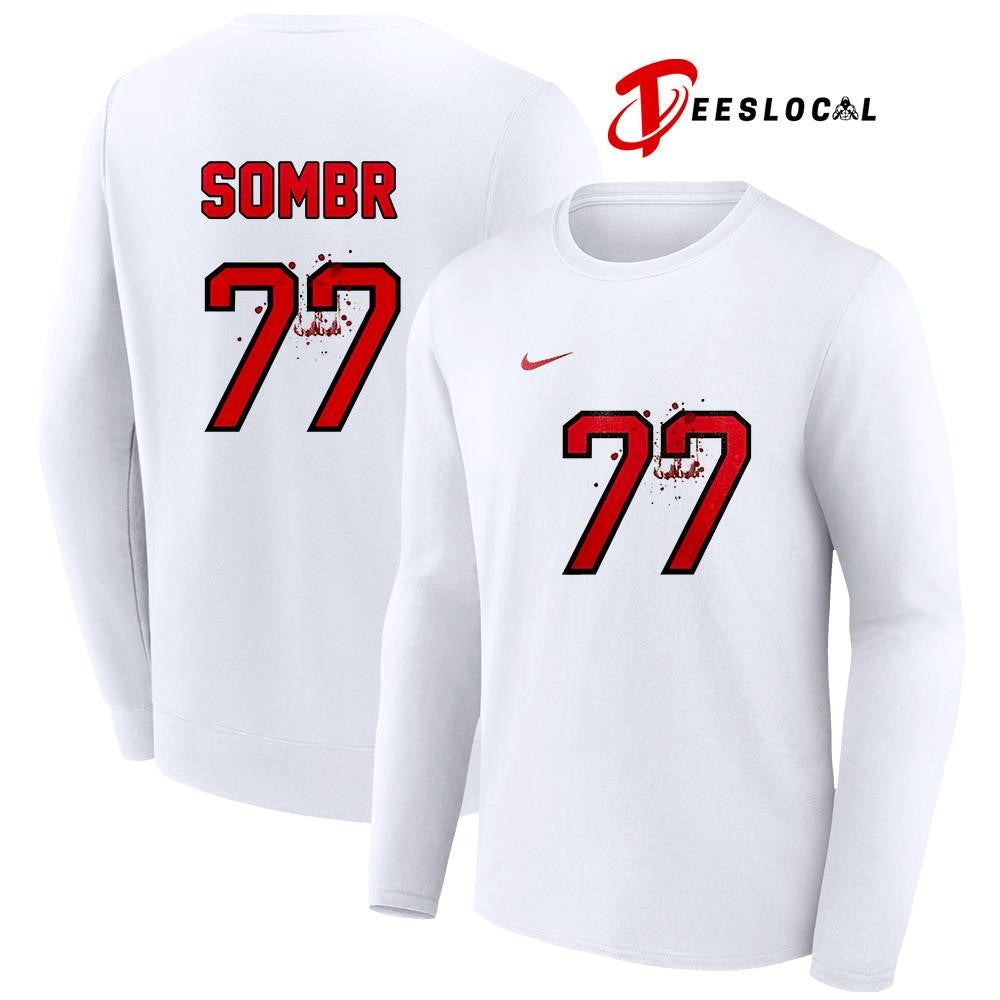 Sombr 77 The Late Nights and Young Romance tour name and number shirt Unisex