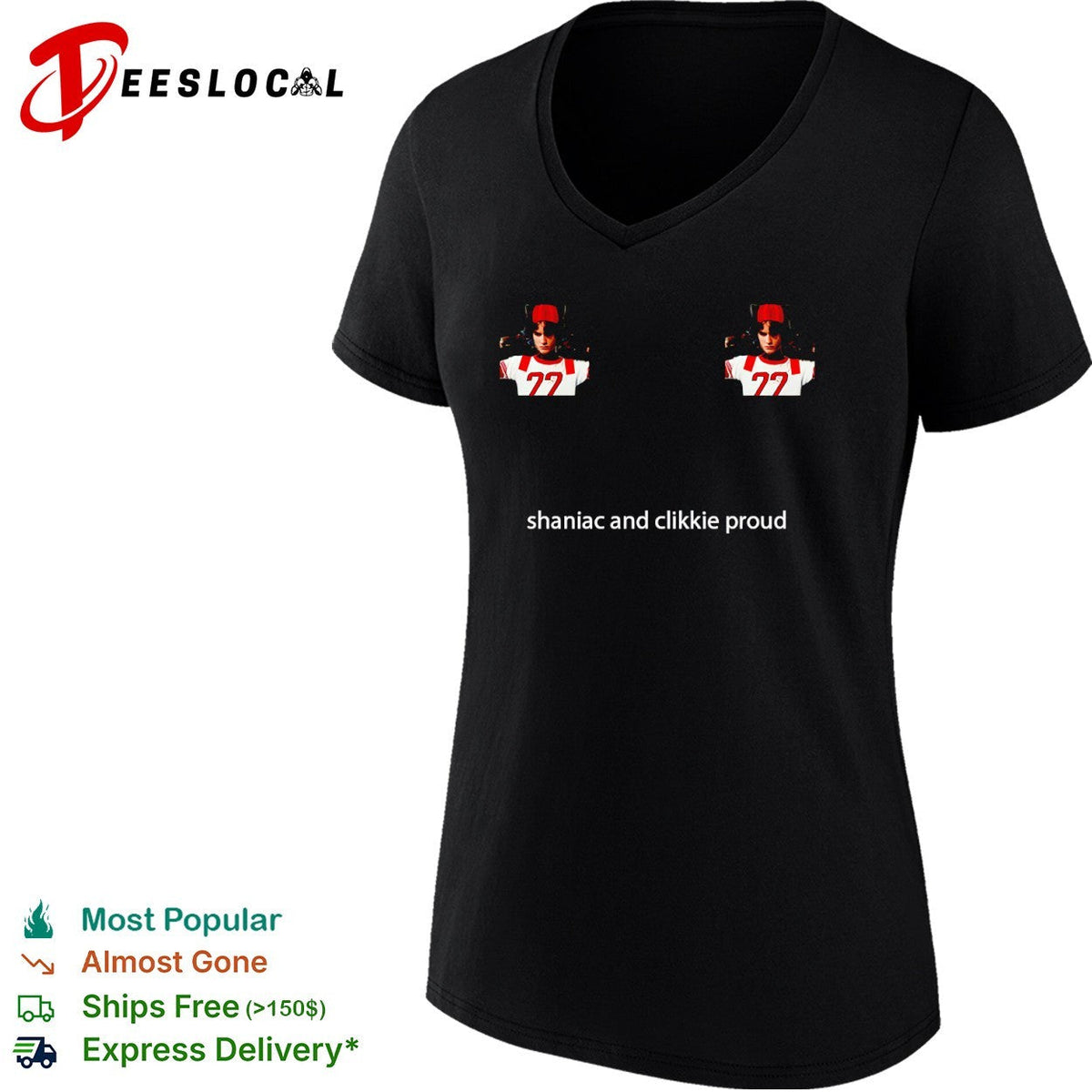 Sombr shaniac and clikkie proud shirt Unisex