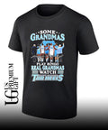 Some Grandmas play bingo real grandmas watch North Carolina Tar Heels signature shirt Unisex