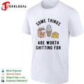Some things are worth having for milk ice cream cheese humor shirt Unisex