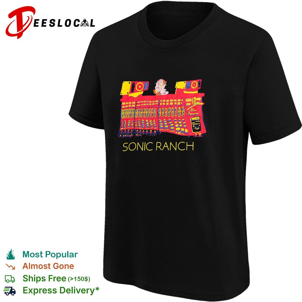 Sonjc Ranch Ganesha Audio Mixing Board Recording Studio Music Enthusiast shirt Unisex
