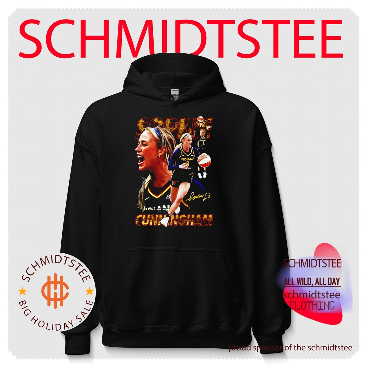 Sophie Cunningham Indiana Fever Basketball Player shirt Unisex
