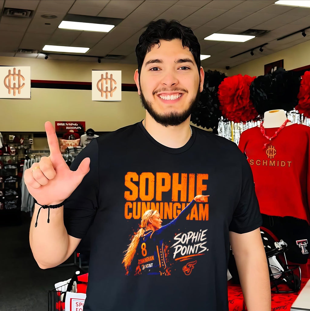 Sophie Cunningham Indiana Fever Pointing shirt Unisex
