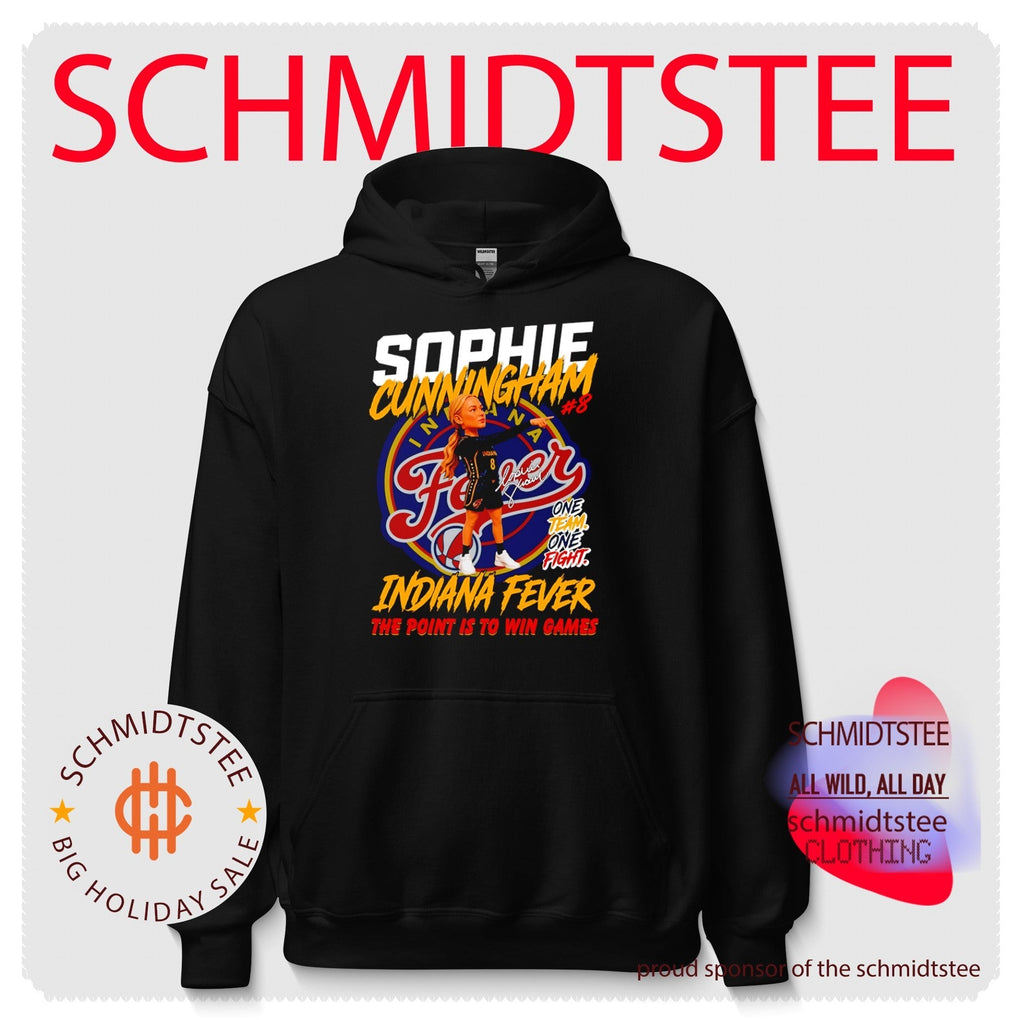 Sophie Cunningham Indiana Fever The Point Is to Win Games shirt (4) Unisex