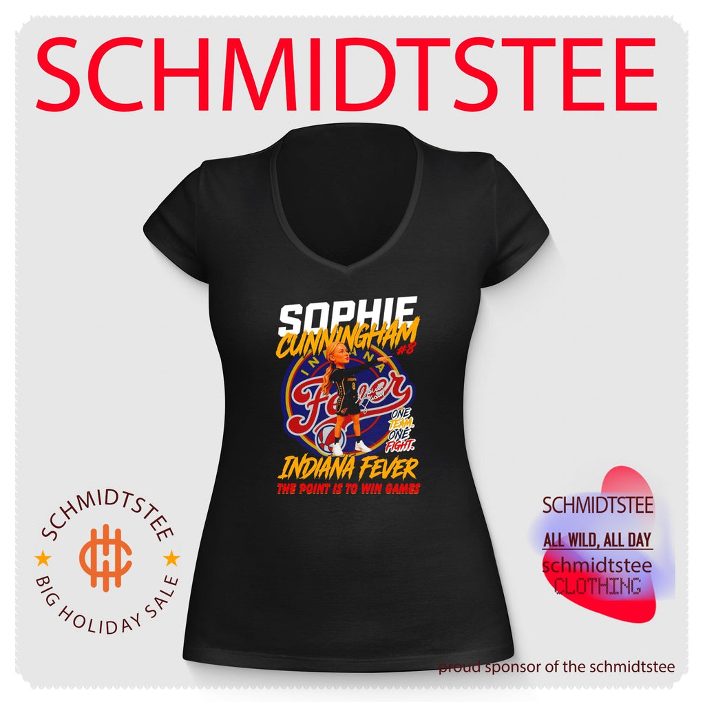 Sophie Cunningham Indiana Fever The Point Is to Win Games shirt (4) Unisex