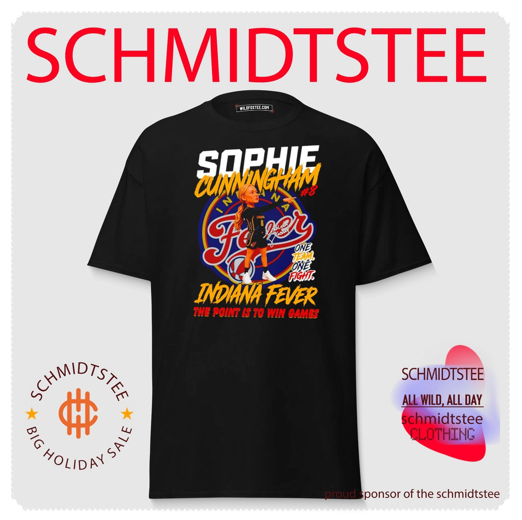 Sophie Cunningham Indiana Fever The Point Is to Win Games shirt (4) Unisex