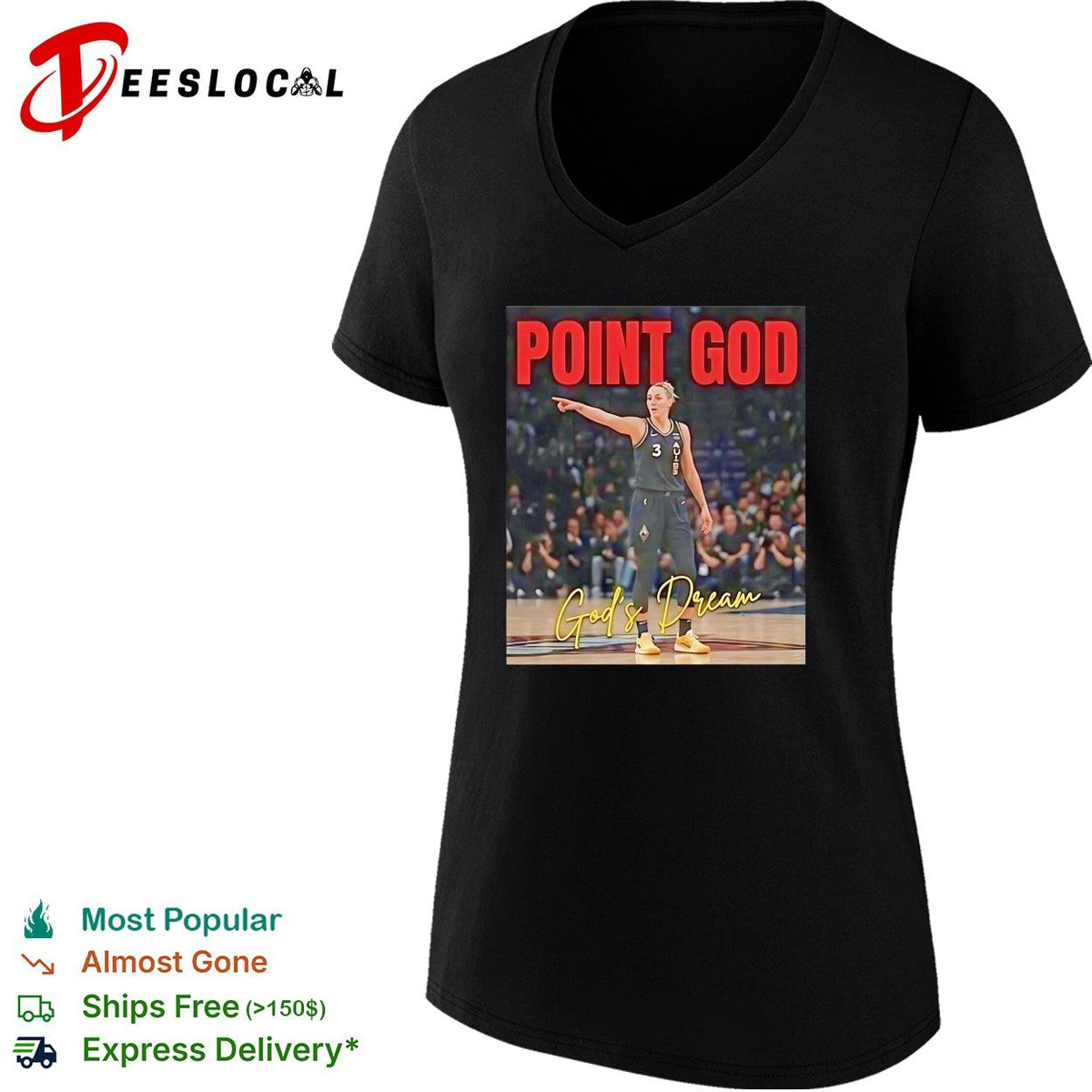 Sophie Cunningham Indiana Fever point god god’s dream shirt Unisex