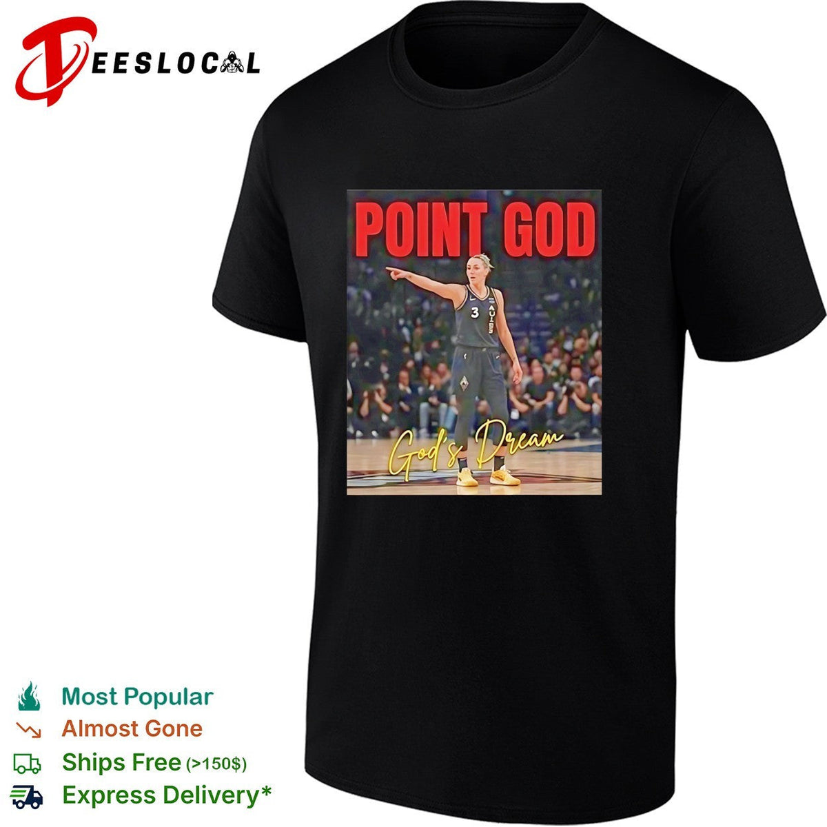 Sophie Cunningham Indiana Fever point god god’s dream shirt Unisex