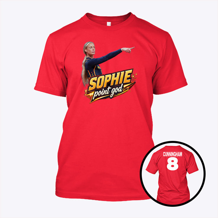 Sophie Cunningham Point God Indiana Fever Shirt Unisex