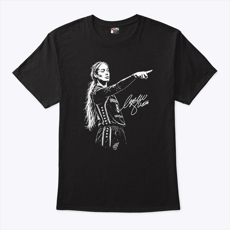 Sophie Cunningham Point Signature Basketball T Shirt Unisex