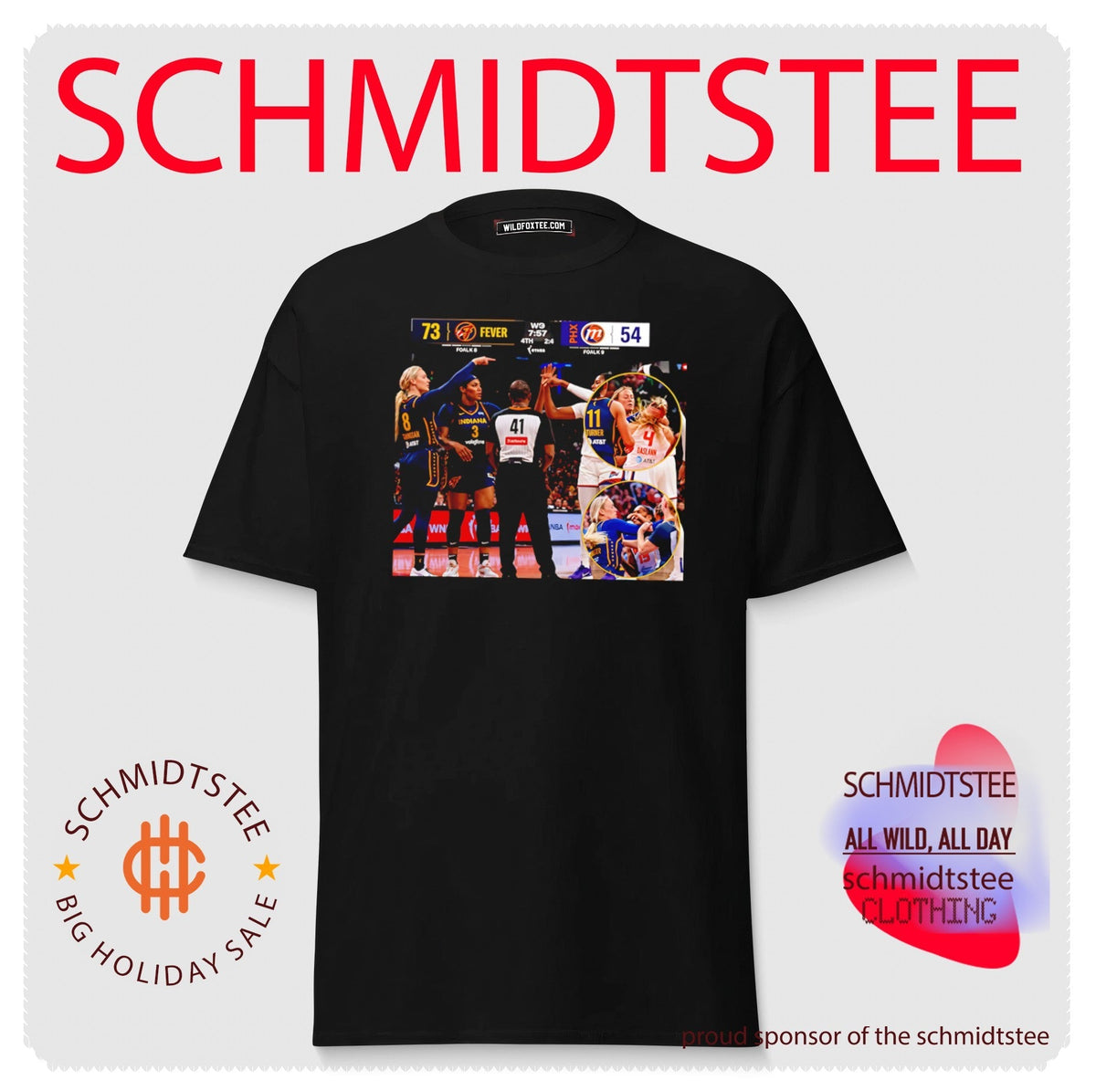 Sophie Cunningham Pointing Meme Indiana Fever vs Phoenix Mercury shirt Unisex