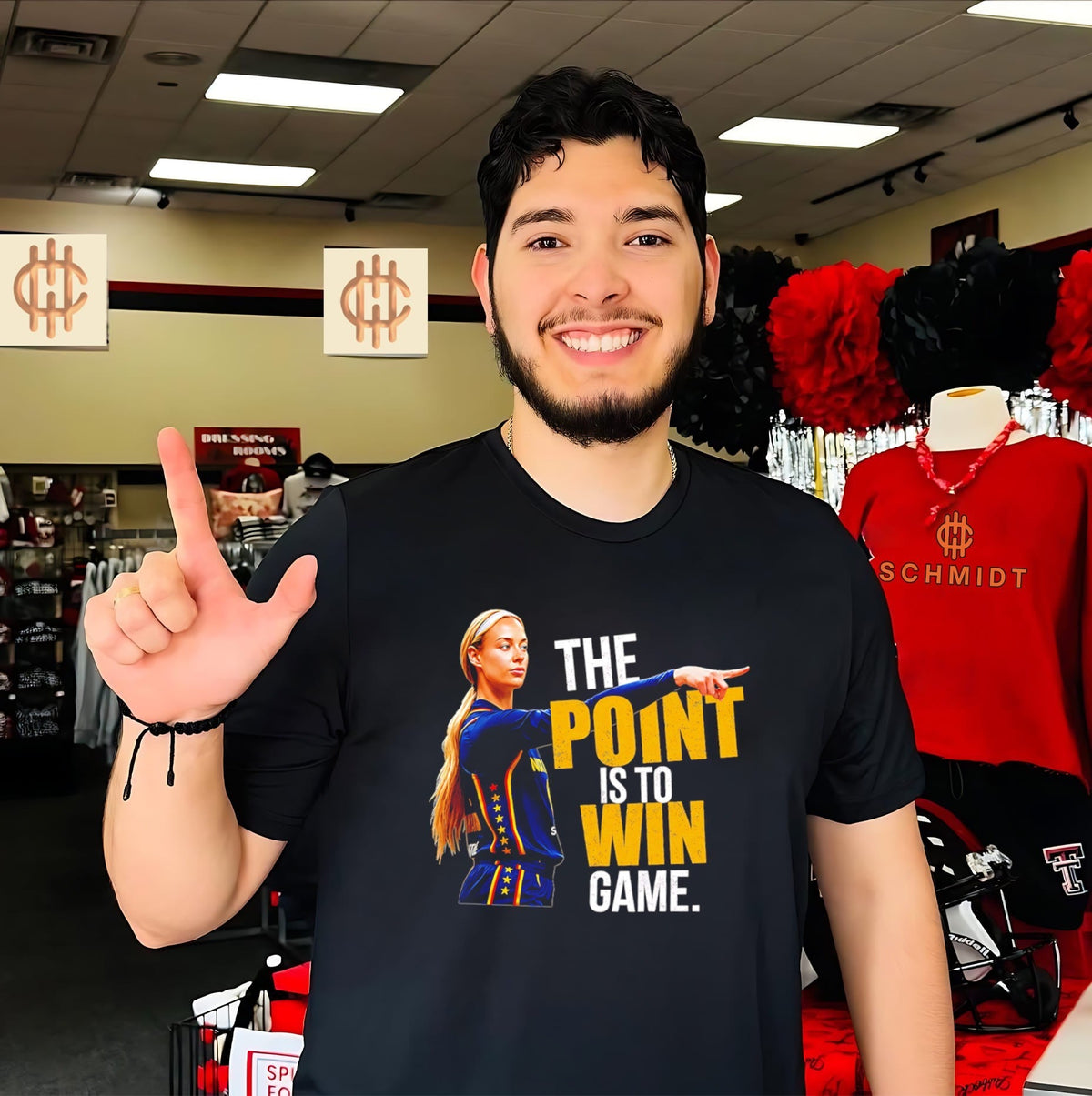 Sophie Cunningham The Point Is to Win Indiana Fever 2026 shirt Unisex