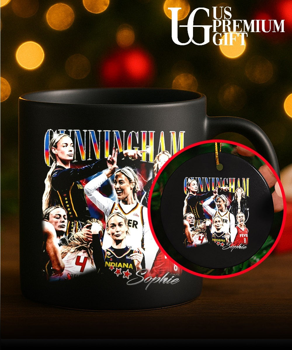 Sophie Cunningham pointing Indiana Fever WNBA signature graphic shirt Unisex