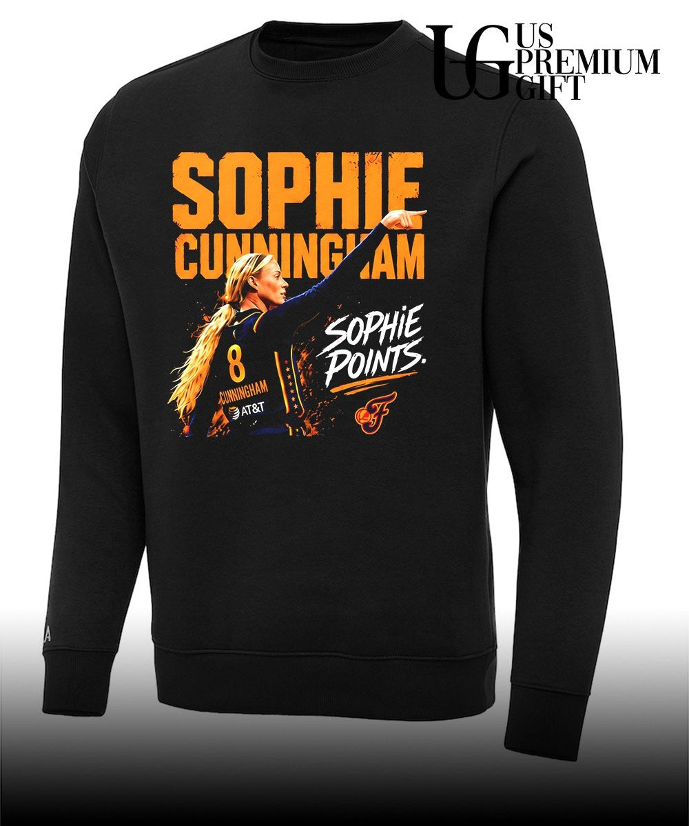 Sophie Cunningham pointing sophie points Indiana Fever WNBA 2026 shirt Unisex