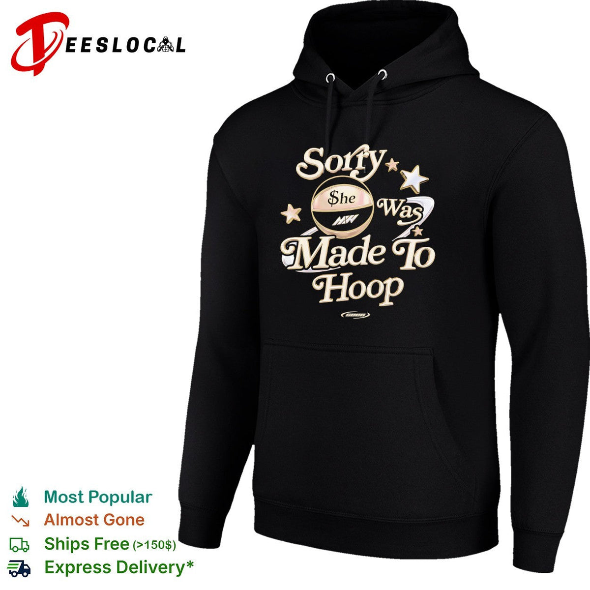 Sorry she was made to hoop basketball MW shirt Unisex