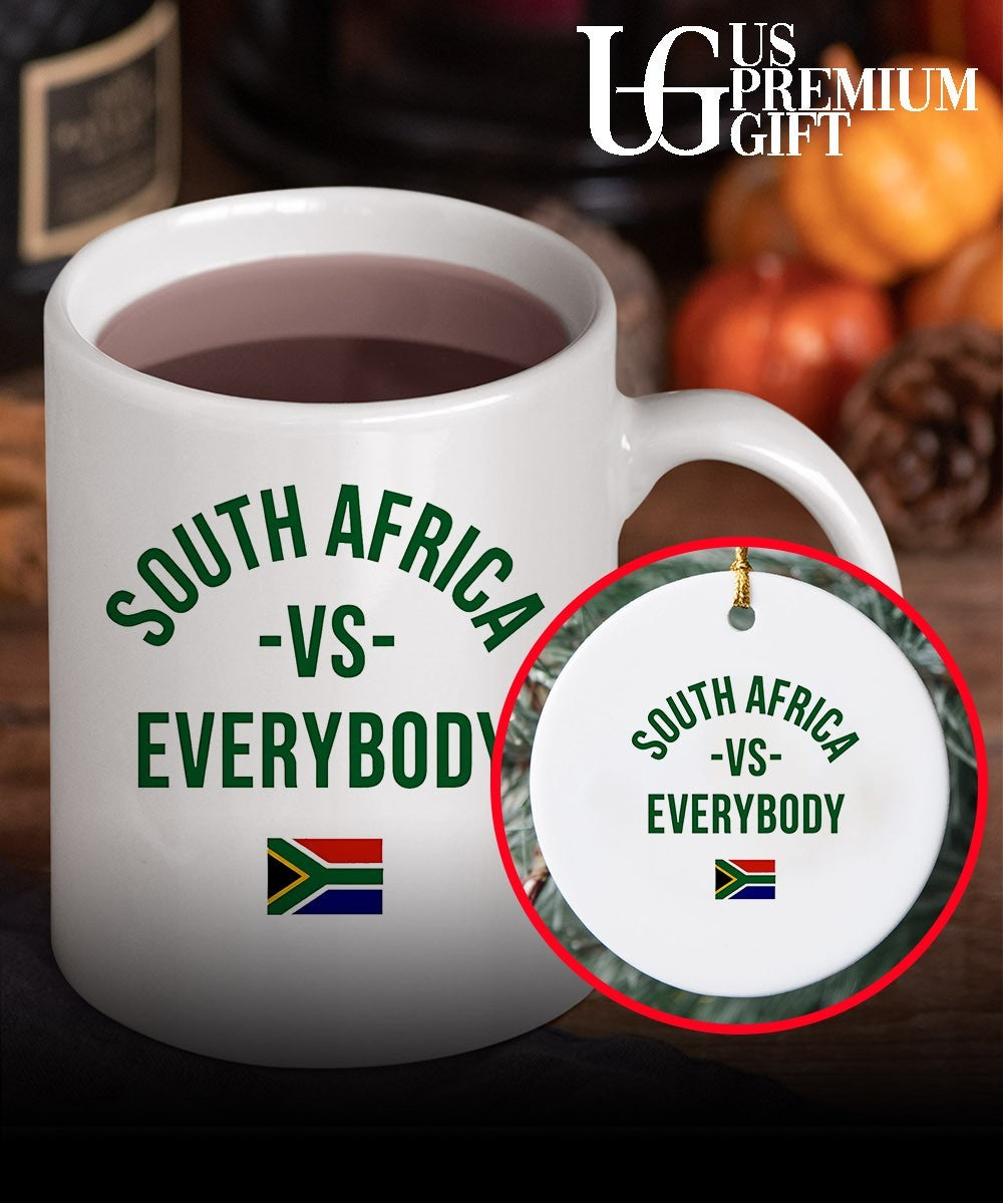 South Africa vs Everybody Patriotic flag shirt Unisex