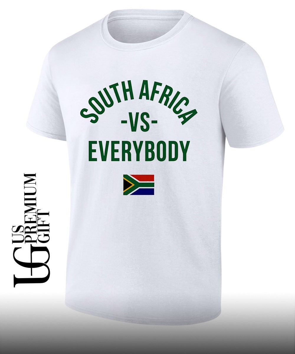 South Africa vs Everybody Patriotic flag shirt Unisex