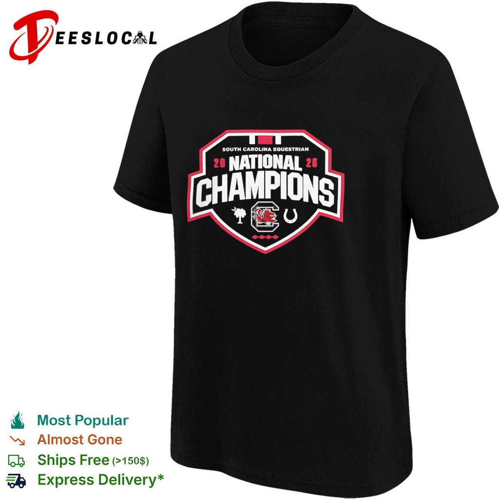South Carolina Gamecocks Equestrian 2026 National Champions shirt Unisex