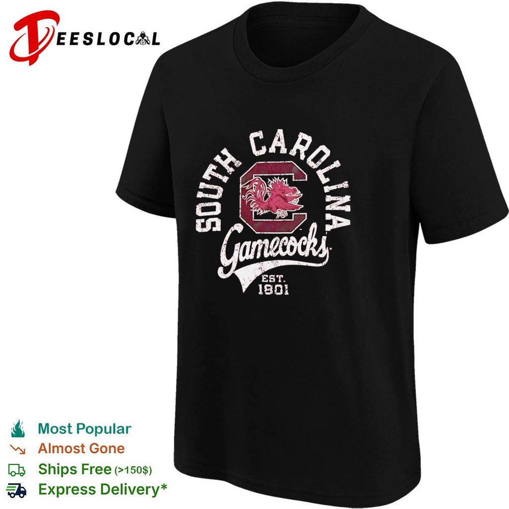South Carolina Gamecocks est 1801 NCAA shirt Unisex