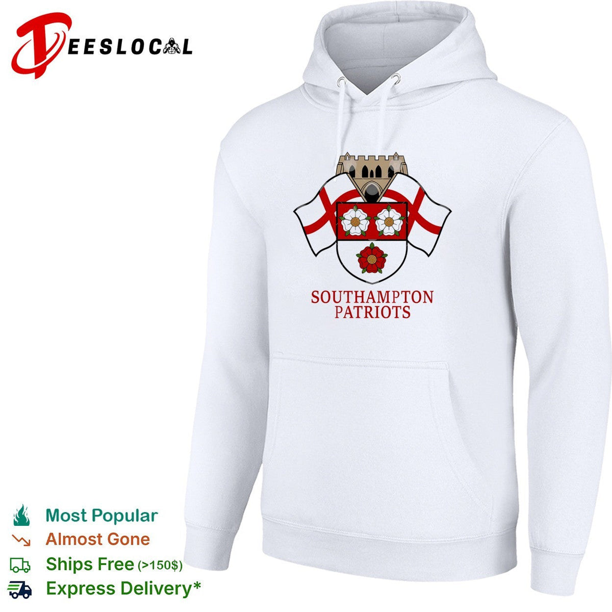 Southampton Patriots floral logo shirt Unisex