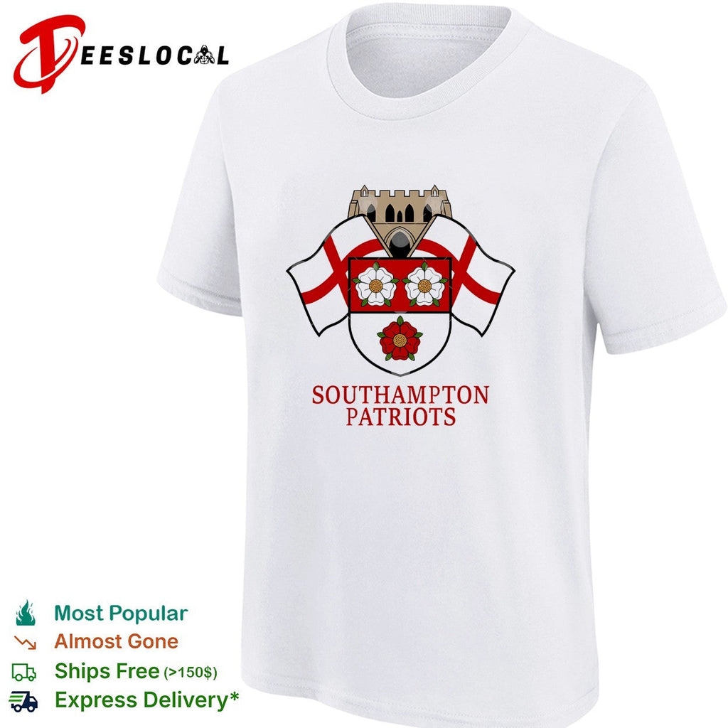 Southampton Patriots floral logo shirt Unisex