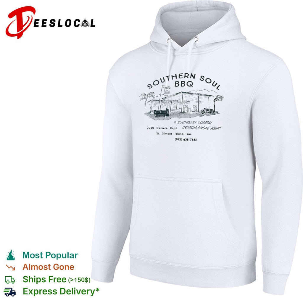 Southern Soul BBQ 2020 Demere Road St Simons Island Ga A Southeast Coastal Smoke shirt Unisex