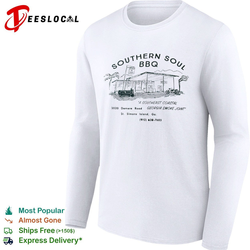 Southern Soul BBQ 2020 Demere Road St Simons Island Ga A Southeast Coastal Smoke shirt Unisex