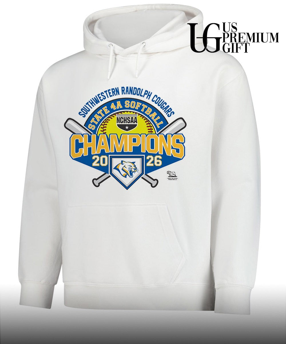 Southwestern Randolph Cougars NCHSAA 4A Softball State Champions 2026 shirt Unisex