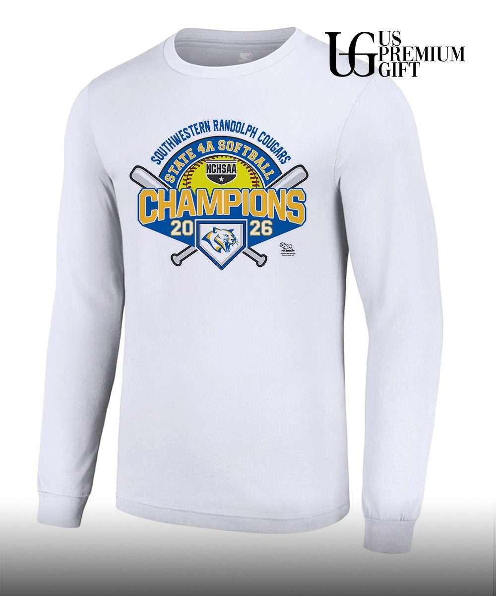 Southwestern Randolph Cougars NCHSAA 4A Softball State Champions 2026 shirt Unisex