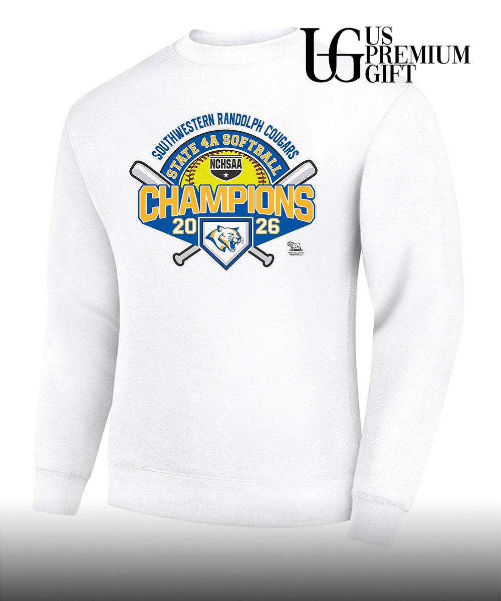Southwestern Randolph Cougars NCHSAA 4A Softball State Champions 2026 shirt Unisex