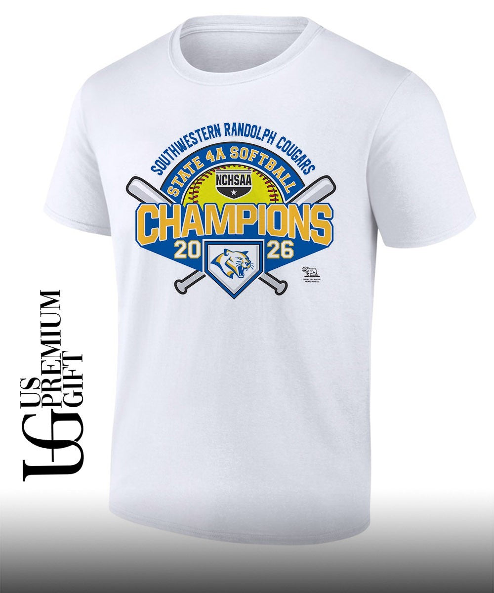 Southwestern Randolph Cougars NCHSAA 4A Softball State Champions 2026 shirt Unisex