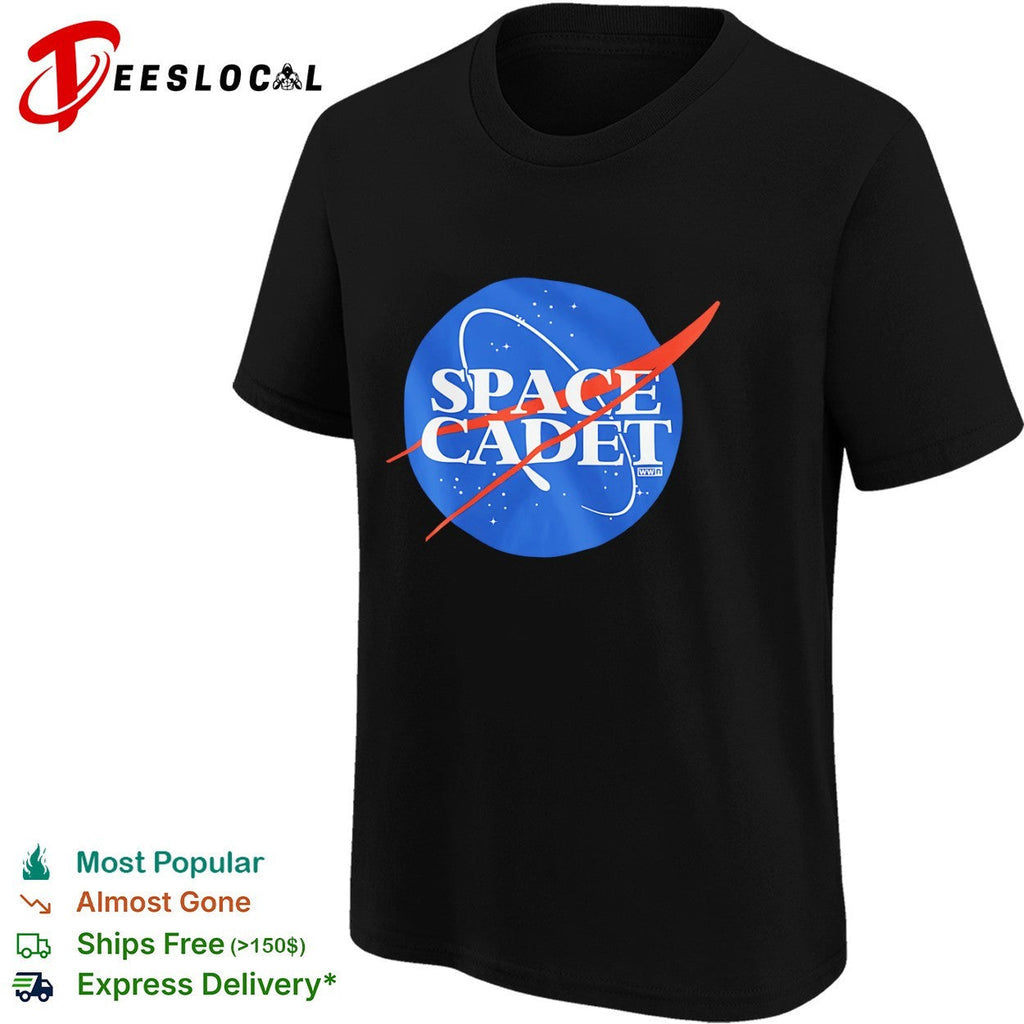 Space Cadet NASA Parody Logo shirt Unisex