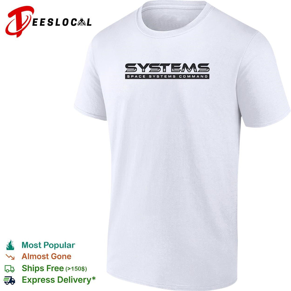 Space Systems Command military logo patriotic graphic shirt Unisex