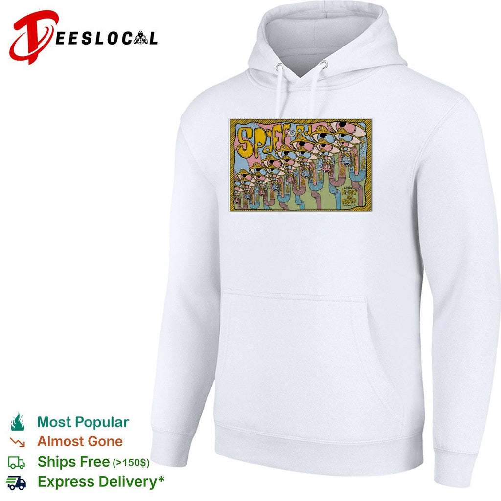 Spafford 6 17 26 Hobart Art Theater Hobart IN Surreal Eye Pipe Cartoon shirt Unisex