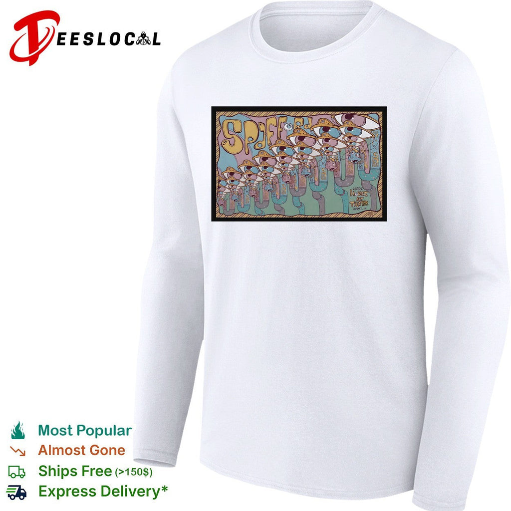 Spafford Hobart Art Theater 6 17 26 surreal eye creature tube shirt Unisex
