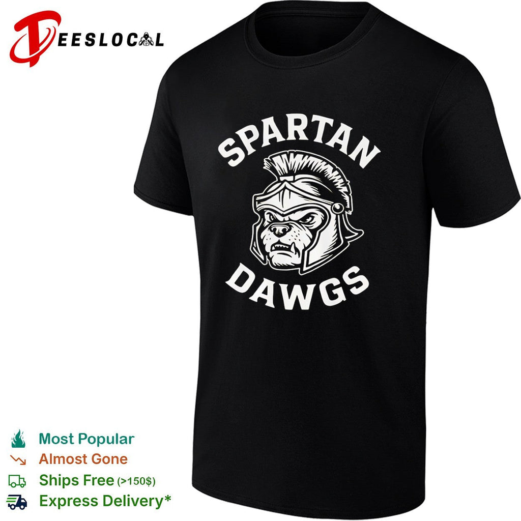 Spartan Dawgs mascot logo shirt Unisex