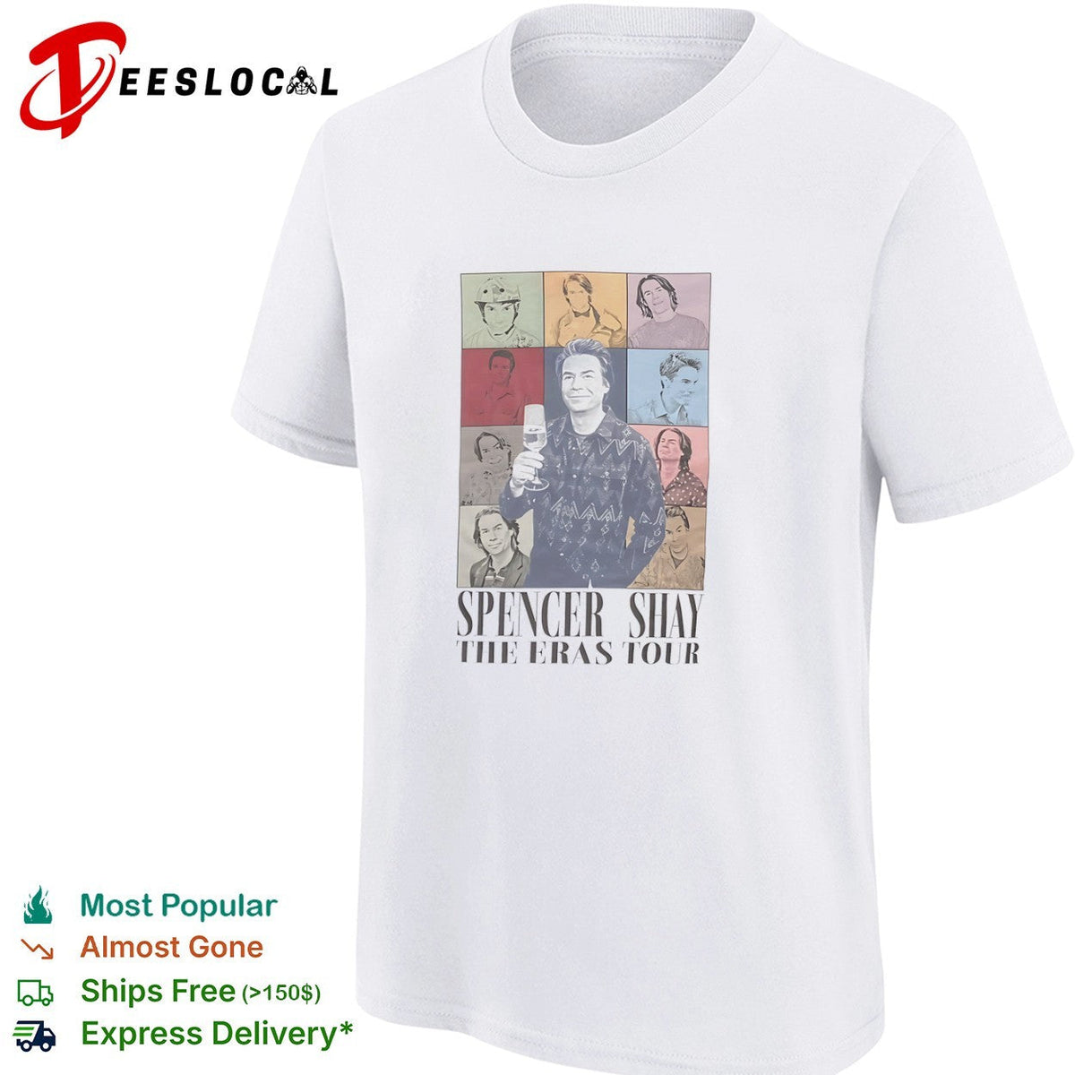 Spencer Shay The Eras Tour Shirt Unisex